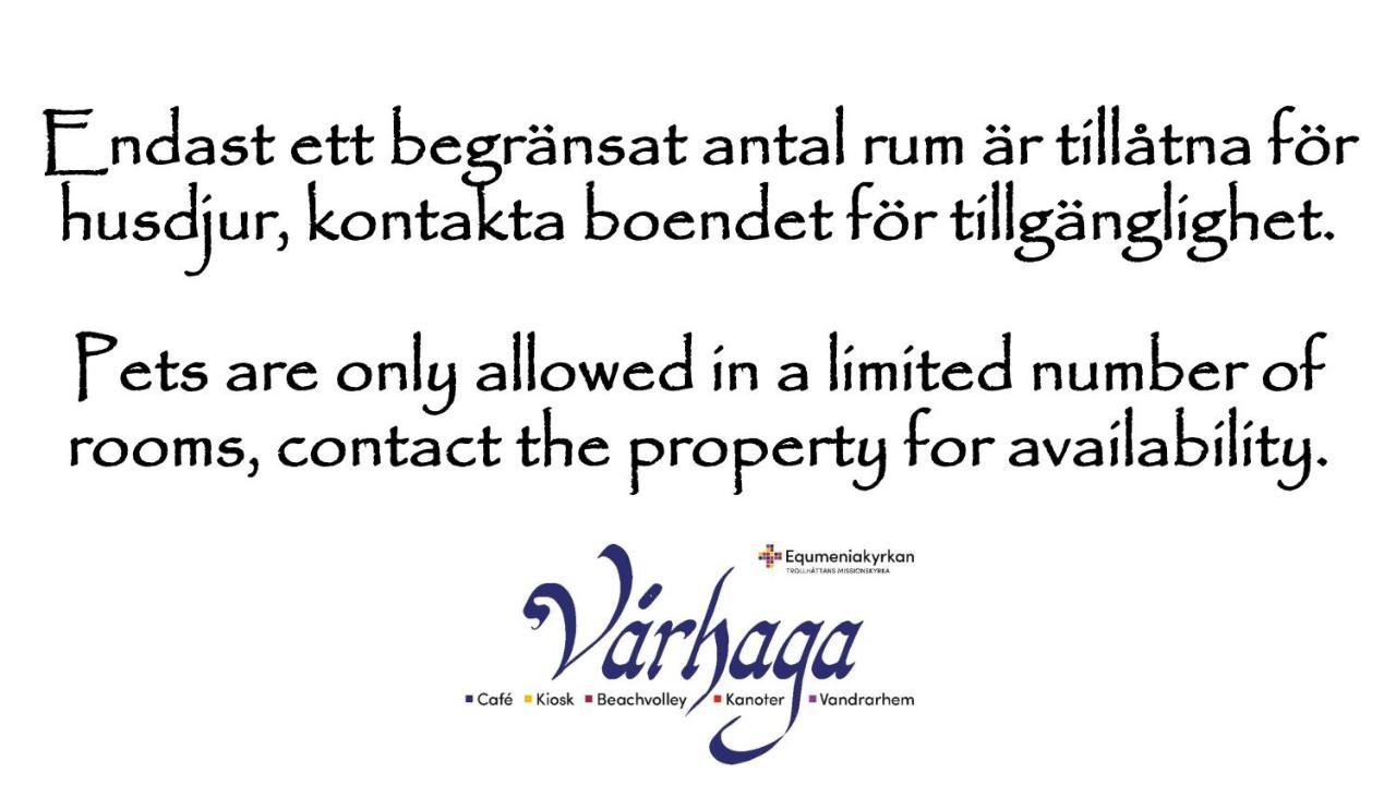 Varhaga Vandrarhem Sjuntorp Exteriér fotografie